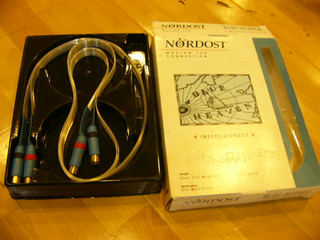 Nordost Blue Heaven Flat Cable Interconnect [used] sold P1070024