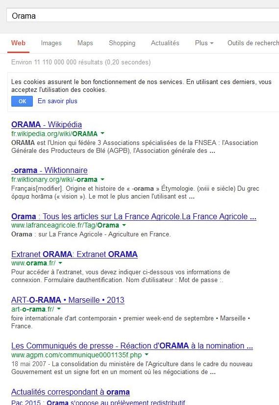 Mais.... Mais.... Que dit Google de ton Pseudo WoW xD. Orama10