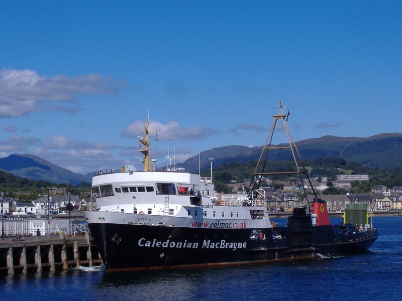 Jupiter, a Caledonian macBrayne Ferry Streak11