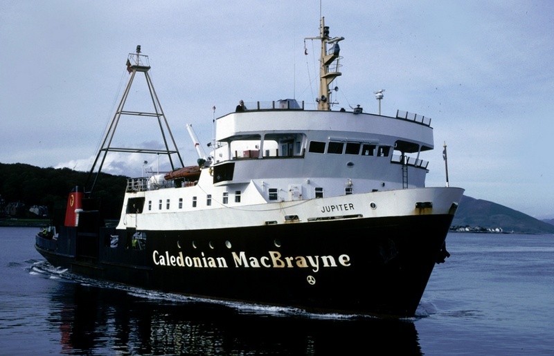 Jupiter, a Caledonian macBrayne Ferry Streak12