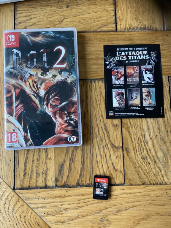 [VDS] Attack on Titans 2 / AOT 2 switch fr 55 € fdpin A3101a10
