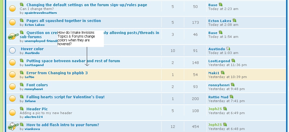 Invisions > Change Color for Hovered Forums & Topics Untitl10