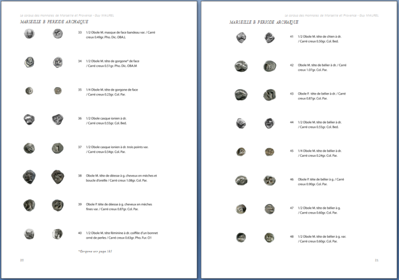 Corpus de las monedas de Massalia Obolos10