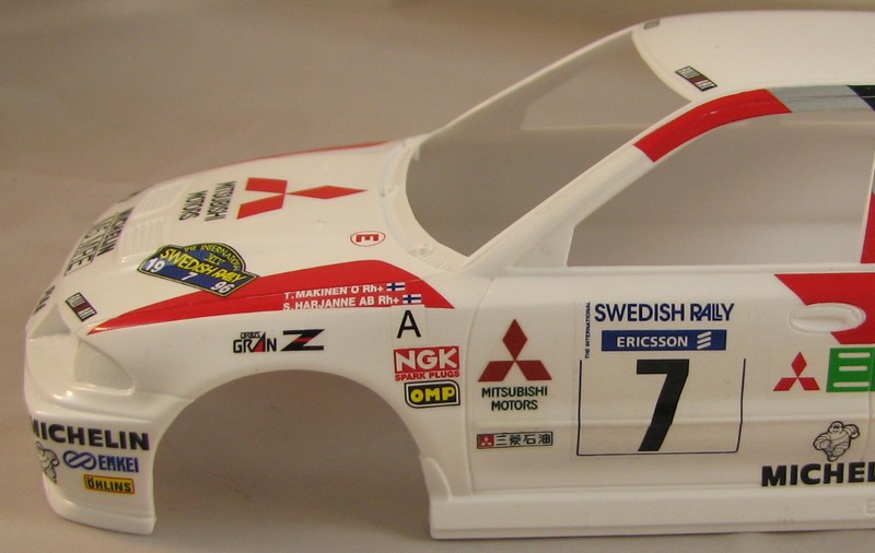 Mitsubishi lancer EVO III rally de suède en 1996 00415