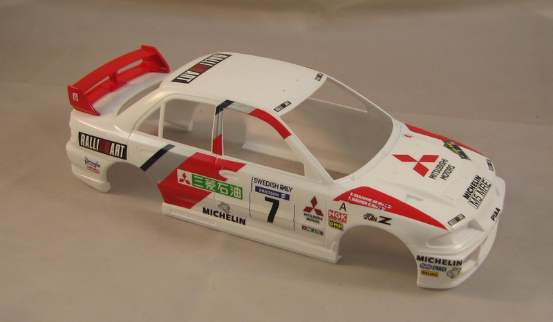 Mitsubishi lancer EVO III rally de suède en 1996 00611