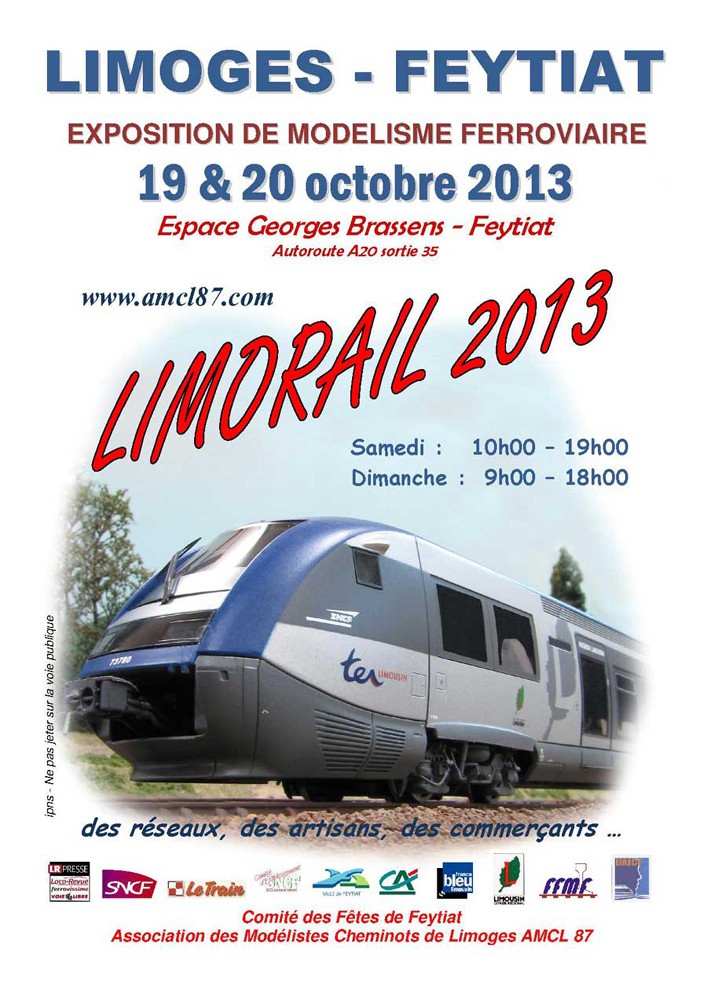 "Limorail", les 19 & 20 octobre 2013 Affich10