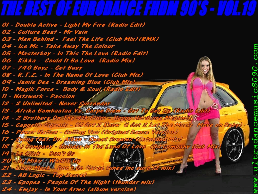 Eurodance - The Best of Eurodance FHDM 90's Vol 01. ao 21.  (Add mais aos poucos)  Atraz60