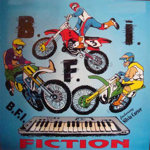 B.F.I. Featuring Sylvia Carter ‎– Fiction (1994, Vinil 12'', B.F.I. ‎– BFI 01)  Capa243