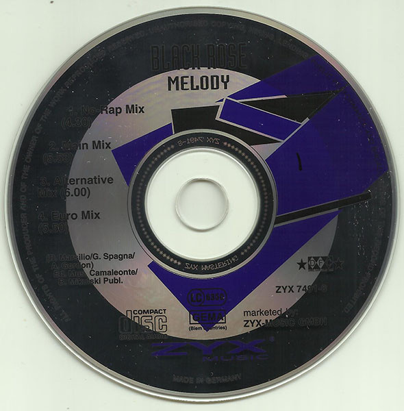 Black Rose - Melody (CDM, 1994) 320K (Post. 08/09/2023) Cd123