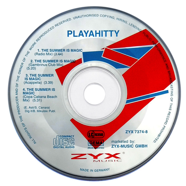 Playahitty - The Summer Is Magic (CDM-1994) 320K (Post. 08/09/2023) Cd127