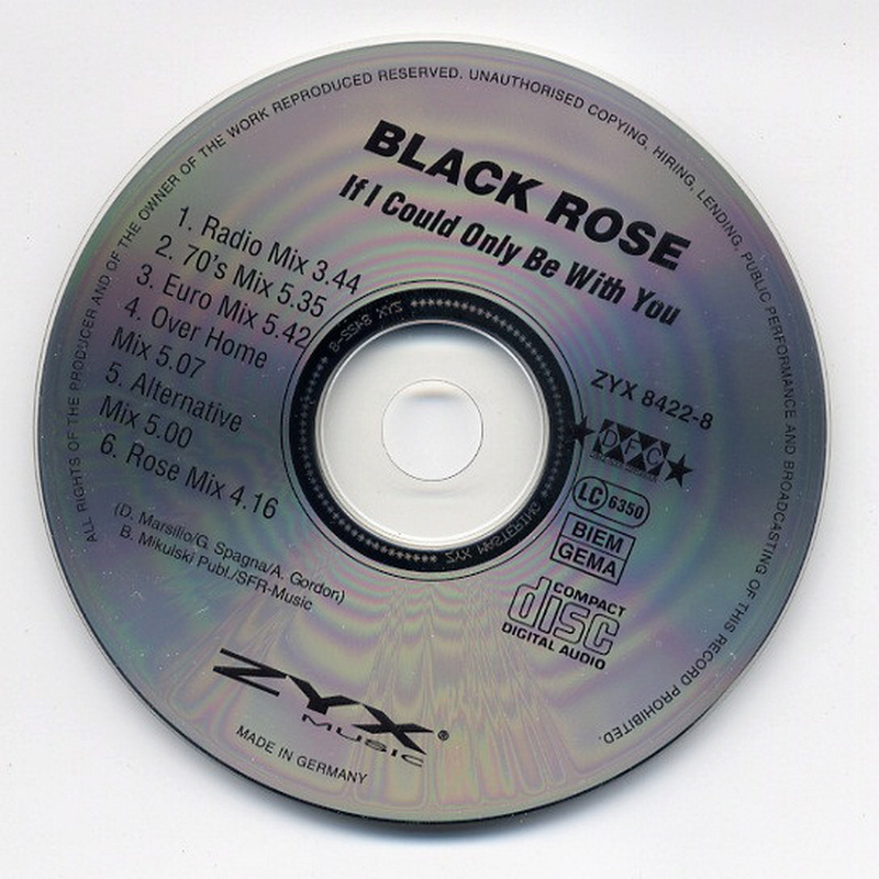 Black Rose - If I Could Only Be With You (CDM) (1996) 320K (Post. 08/09/2023) Cd128