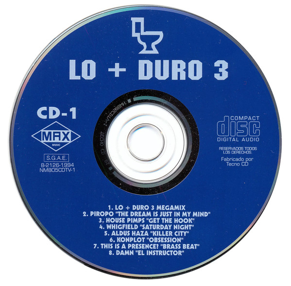 Lo + Duro Vol.01 ao 05 (1993-1995) +Lo + Duro 2.0 (Espanha) Cd175