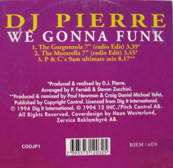 DJ Pierre Feroldi - 12 Maxi Single (1990 - 1996) Contr102