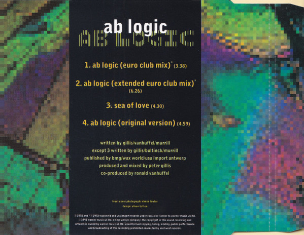 AB Logic - AB Logic (CDM, Magnet–4509-92939-2) (1993 - 320K) Contr111