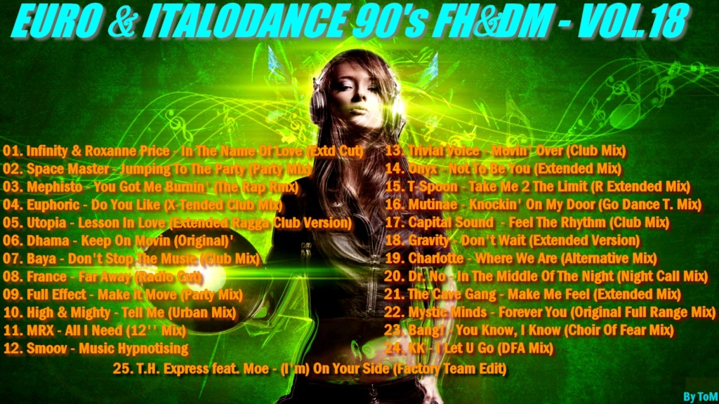 Euro & Italodance 90's FH&DM (18 Volumes - Em breve mais volumes) (Muitas Raridades da Italodance e Eurodance)  Contr134