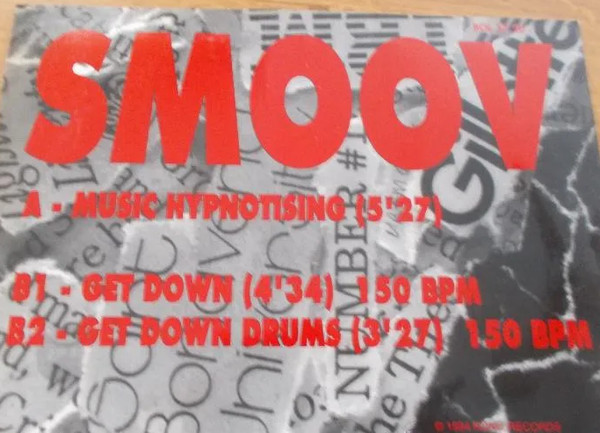 Music - Smoov - Music Hypnotising (12'' Vinill, Bol Records - BOL 37.20) (Spain) 1994 (320K) Contr150