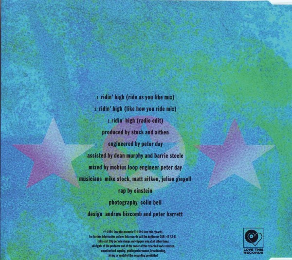 Serena - Ridin' High (CDM) Love This Records - (UK) 1995 (320K) Contr155