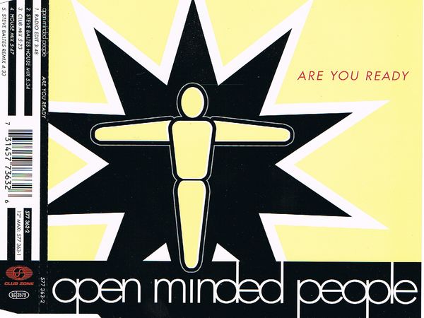 Open Minded People - Are You Ready (CDM, Club Zone – 577 363-2) (Germany, 1995) [Post. 16.11.24] Front10