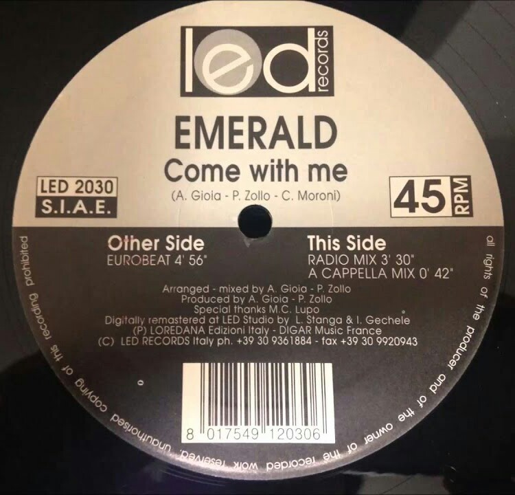 Emerald - Come With Me (1994, LED Records)  (Italy) (320K) Img_2010
