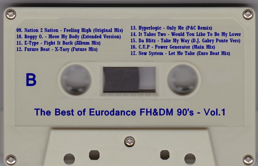 The Best of Eurodance FHDM 90's Vol 01. ao 21.  (Add mais aos poucos)  - Página 3 Tape_b18
