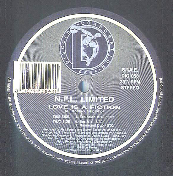 N.F.L. Limited - Love Is A Fiction (12'' Vinil, 1994) 320K Vinil71