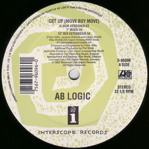 AB Logic - Get Up (Move Boy Move) (Vinil 12'', Interscope Records – 0-96096) (1992-US) (320K) Vinil_17