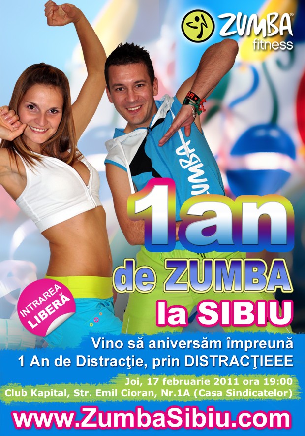 PARTY - 1 an de Zumba la Sibiu Afis_110