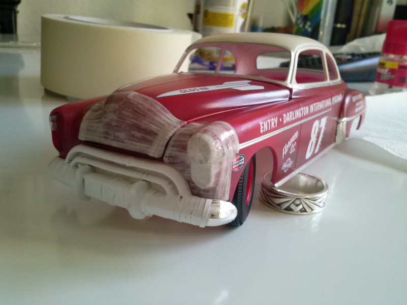 OLDS 1950 american stock car racing/REVELL TERMINEE!! Cam00726