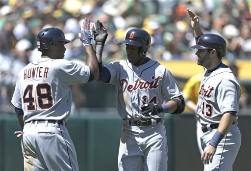 Tigers allover Oakland 10-1 take two of three in the series...YOUTUBE UNDER: CURRICH5 Tigers15