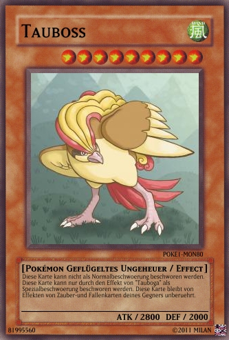 Pokémon Karten Taubos10