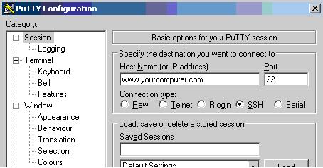 Web Browsing through Putty SSH tunnel HOW TO 212