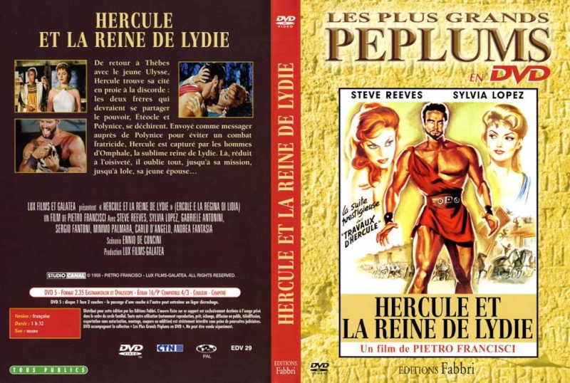 Hercule et la reine de Lydie - Ercole e la regina di Lidia - 1959- Pietro Francisci. Hercul10