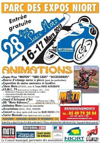 28 ème Edition Des Puces Moto De Niort Les 16 et 17 Mars 2013 56336810