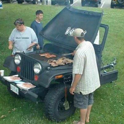 Land Rover Grilling Trailer 64444910