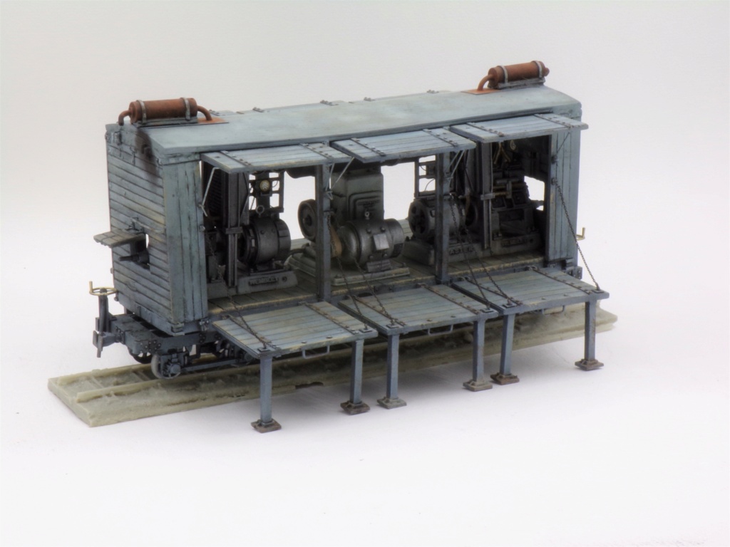 "Generator and compressor wagon" Resicast 1/35 112_3610
