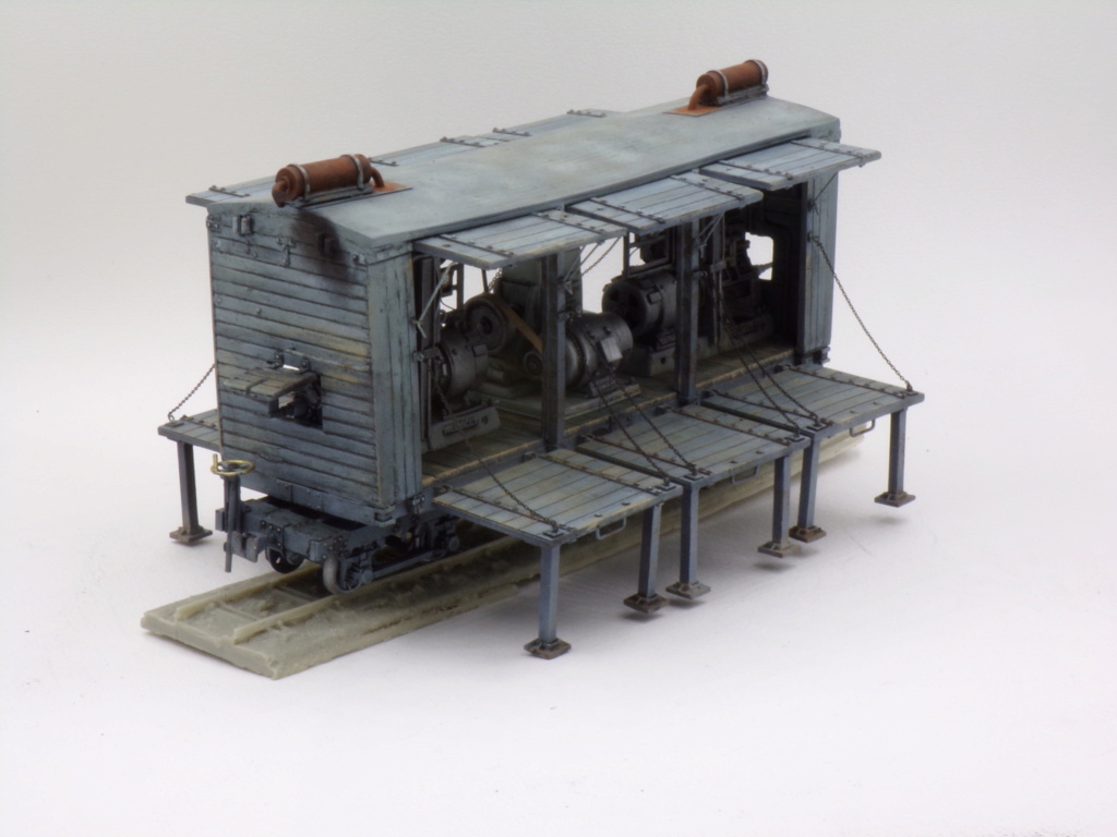 "Generator and compressor wagon" Resicast 1/35 112_3612