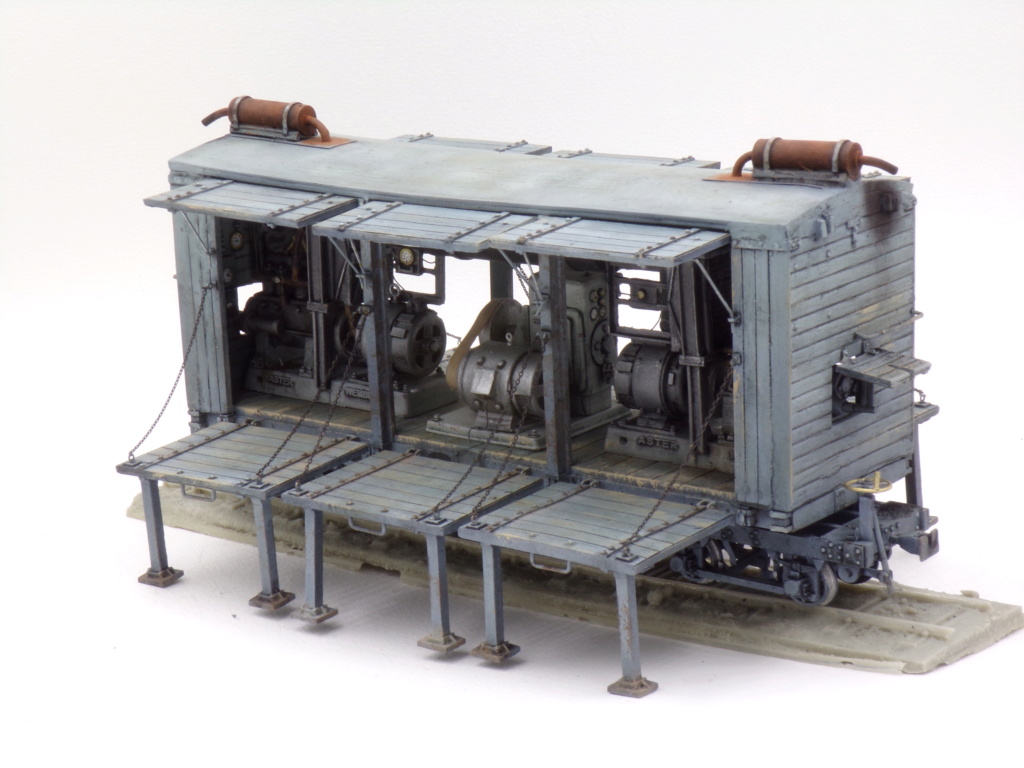 "Generator and compressor wagon" Resicast 1/35 112_3613