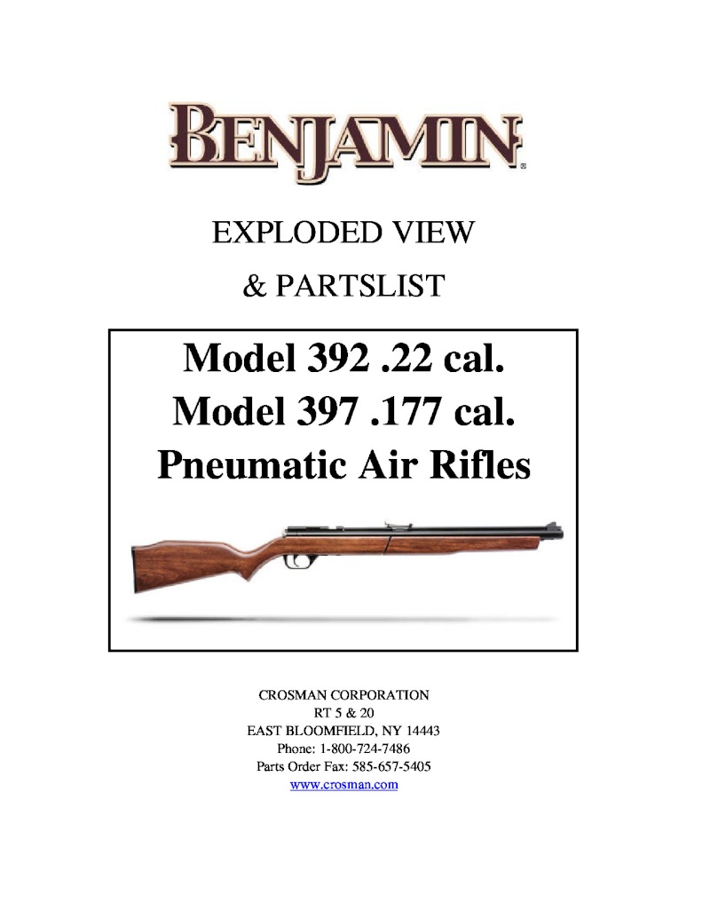 Benjamin et Sheridan Rifle Benjam16