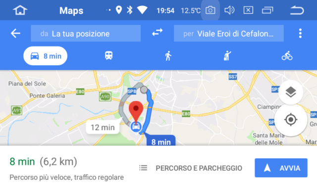 Autoradio Android per Grande Punto Screen15