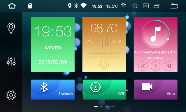 Autoradio Android per Grande Punto Screen19