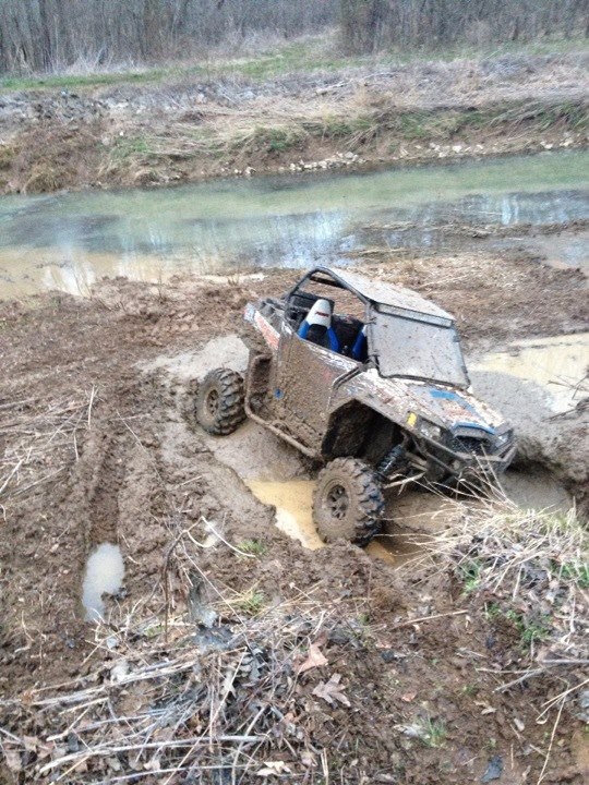 I got stuck in mud ho and break a lot of stuff in my xp LOL Img_0715