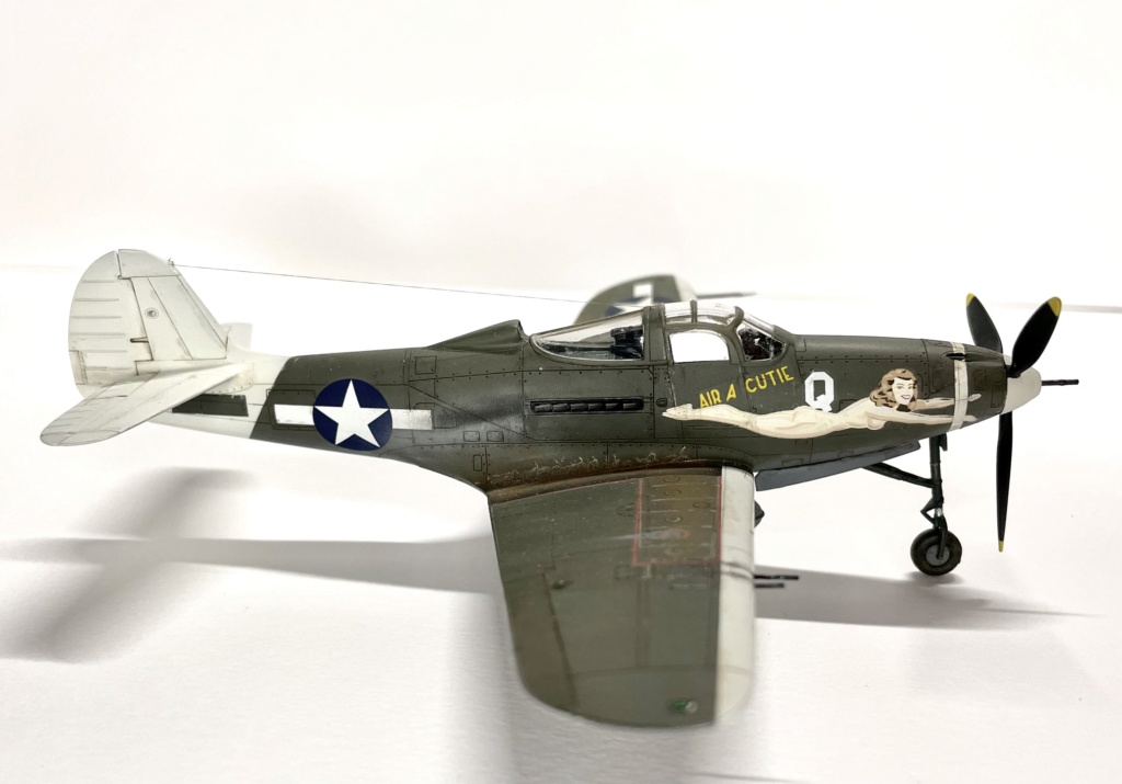 [Arma Hobby] Bell P-39F Airacobra "Air A Cutie" 36th FS ,8th FG nouvelle Guinée  1/72 Img_6323
