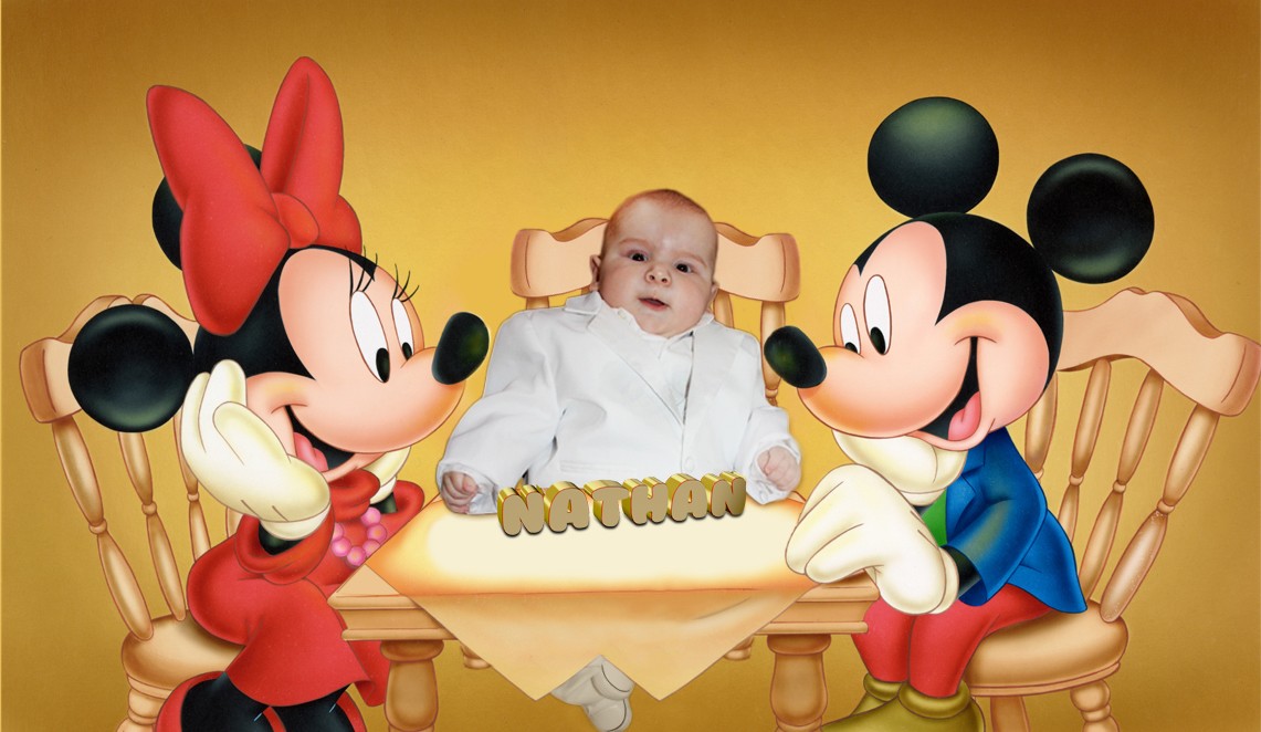 Bapteme de mon fils Theme Mickey Minnie11