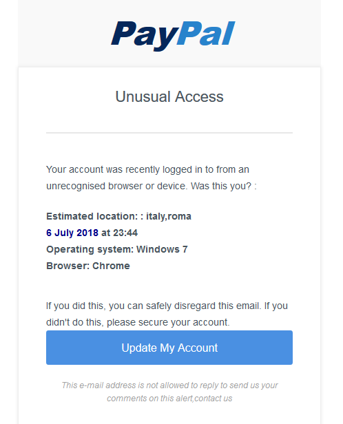 phishing PAYPAL Captur13