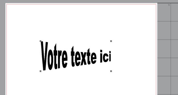 donner a une ecriture une forme d entonnoir Captur52