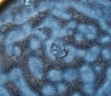 Blue ashtray, kanji mark, Japanese? Dscn8531