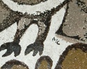 Stylized bird tile signed MC - cf. Trioh, Denmark  Dscn8945
