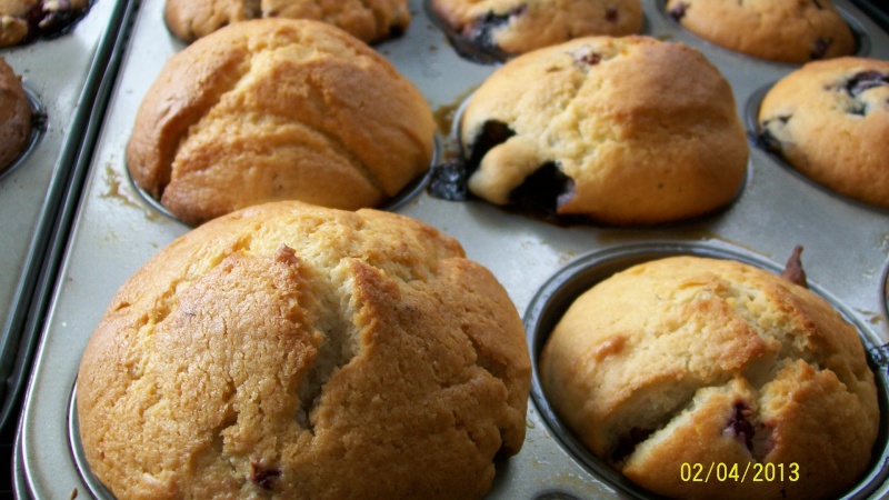 Muffins aux petits fruits de Mandoline 100_4210