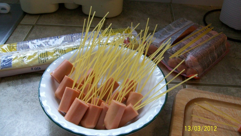 spaghettis aux snacks.photos. Salade12