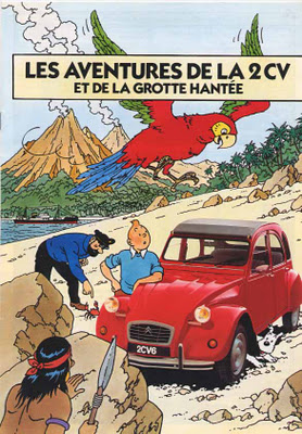 [DESSIN] Tintin et Citroën, 30 ans plus tard 2cv_ca11